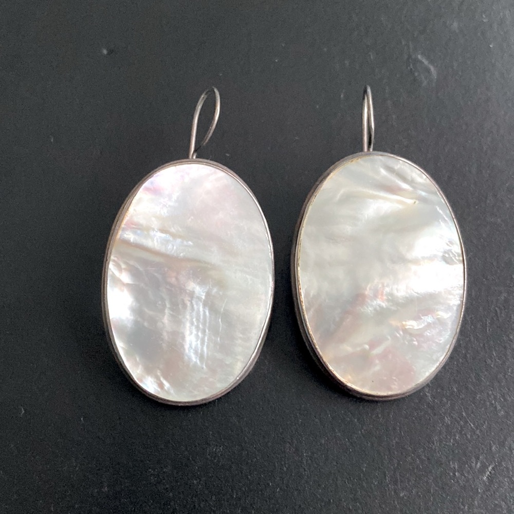 925 Silver earrings with Mother of Pearl